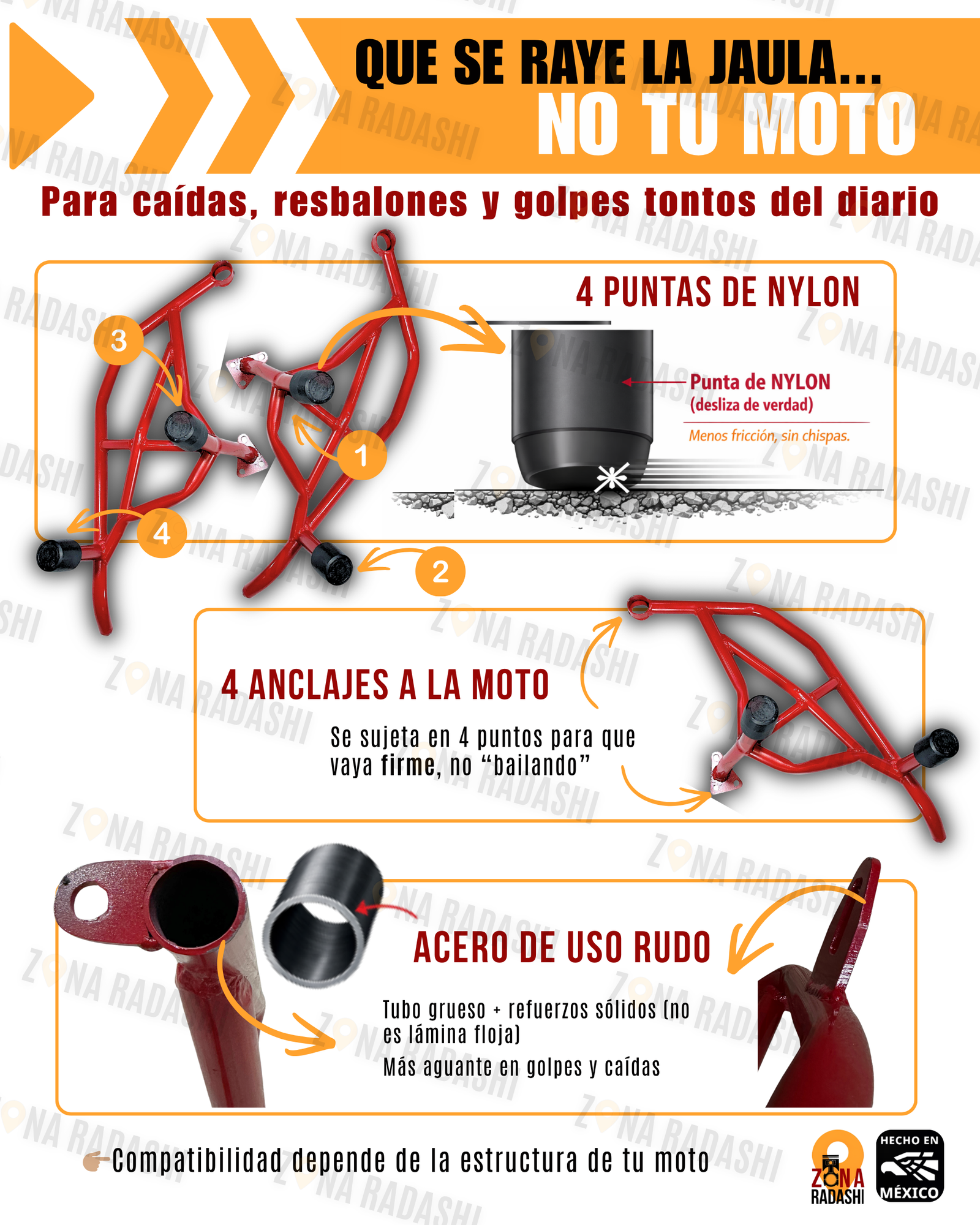 atributos slider 318 Slider para moto