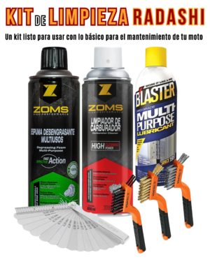 limpieza de moto