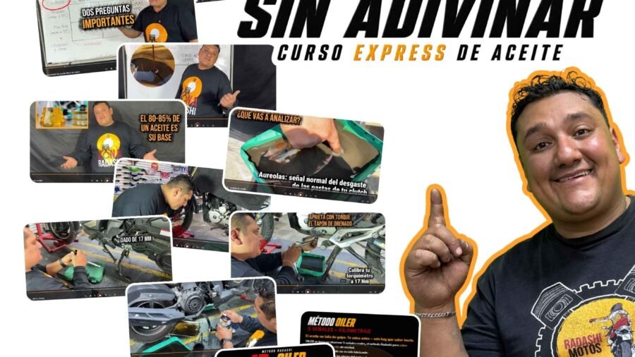 qué aceite lleva mi moto